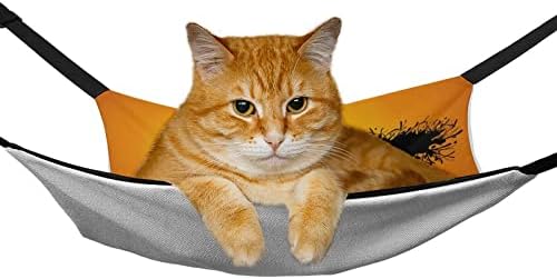 חתול ערסל ג ' ירפה חתול מיטת כלוב חלון מוט תליית שטח חיסכון עבור חיות מחמד קטנות 16.9& 34; איקס13