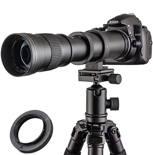 ג ' ינטו 420-800 ו/8.3 עדשת מצלמת טלה ידנית לניקון סל ד5600 ד5500 ד5300 ד5200 ד5100 ד3500 ד3400 ד3300