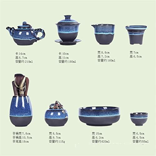 ערכת תה CXDTBH בית כבשן קרמיקה יפנית קונג פו קומקום סט טקס תה שלם