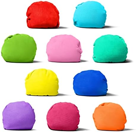 צבעי זיקית כדורי צבע, כדורי אבקת צבעים צבעוניים מראש וממלאים צבעוניים, חבילה של 10