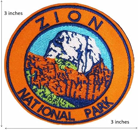 3 '' פארק הלאומי ציון רקום טלאי וולאה, טלאי מם מצחיק, תרמיל טקטי DIY
