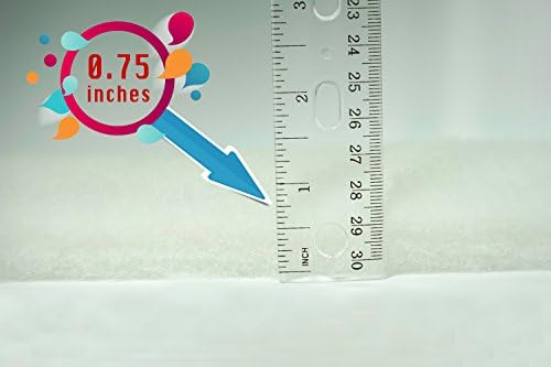קוראל מסנני אקווריום מסנן כרית מדיה רול-לצבוע משלוח-12 סנטימטרים על ידי 72 סנטימטרים על ידי 0.75 סנטימטרים-לחתוך